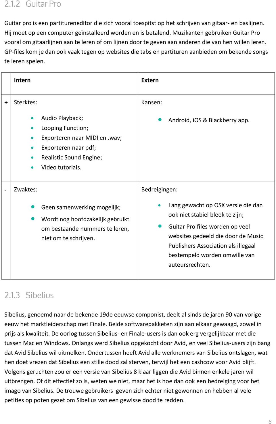 GP-files kom je dan ook vaak tegen op websites die tabs en partituren aanbieden om bekende songs te leren spelen. Intern Extern + Sterktes: Audio Playback; Looping Function; Exporteren naar MIDI en.