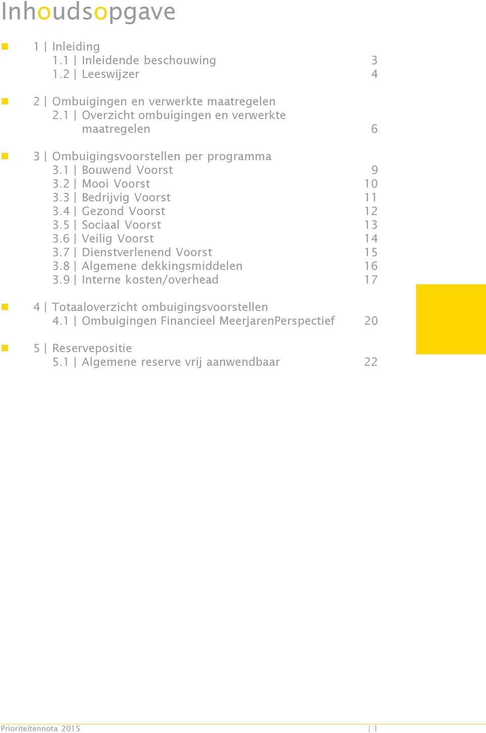 3 Bedrijvig Voorst 11 3.4 Gezond Voorst 12 3.5 Sociaal Voorst 13 3.6 Veilig Voorst 14 3.7 Dienstverlenend Voorst 15 3.