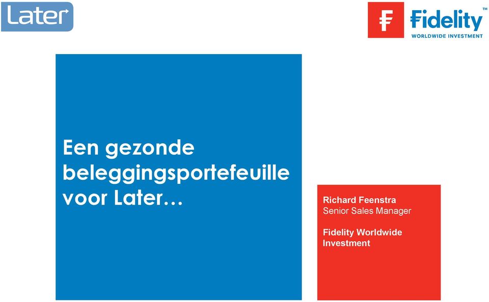 Later Richard Feenstra