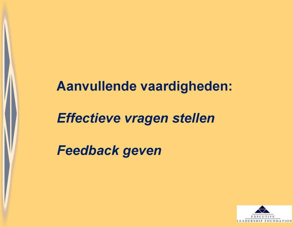 Effectieve