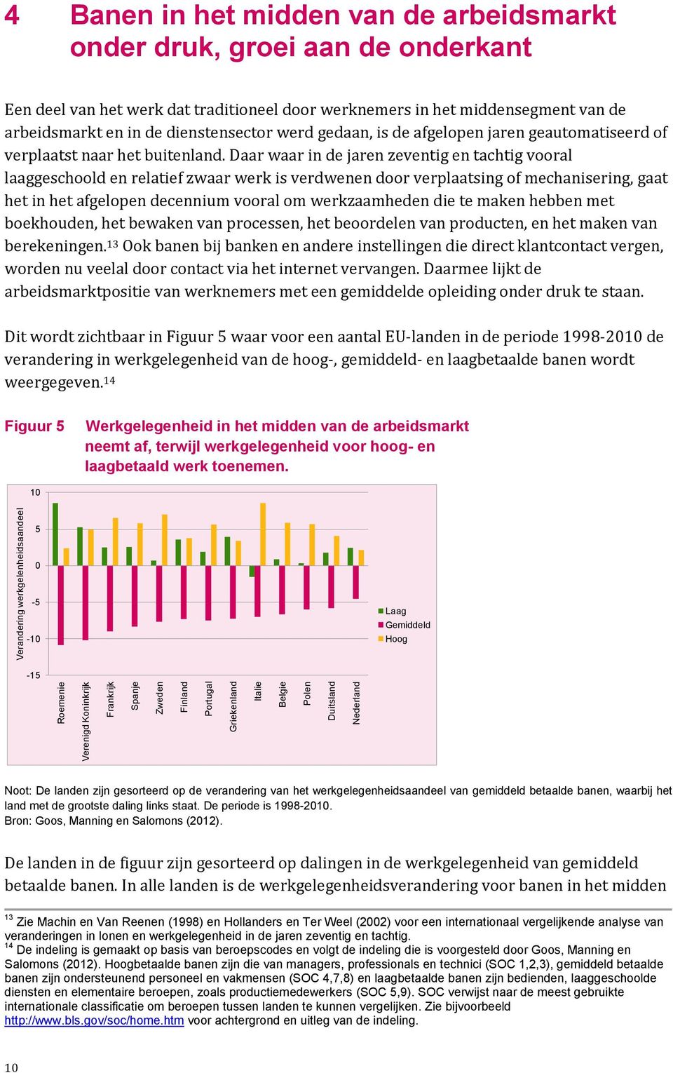 geautomatiseerd of verplaatst naar het buitenland.