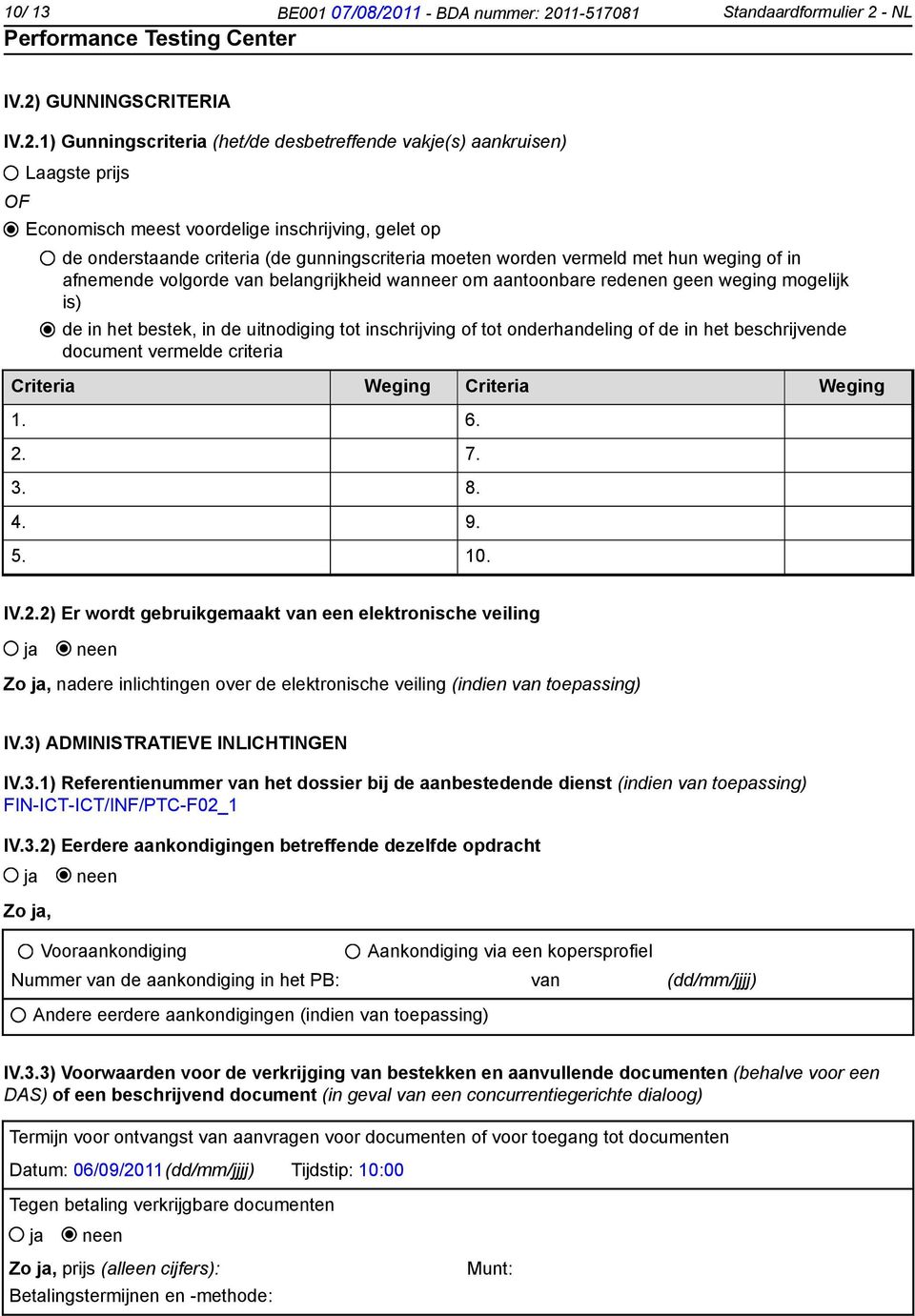 11-517081 Standaardformulier 2 