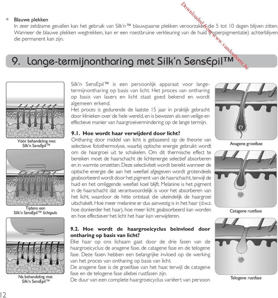 Lange-termijnontharing met Silk n SensEpil Silk n SensEpil is een persoonlijk apparaat voor langetermijnontharing op basis van licht.