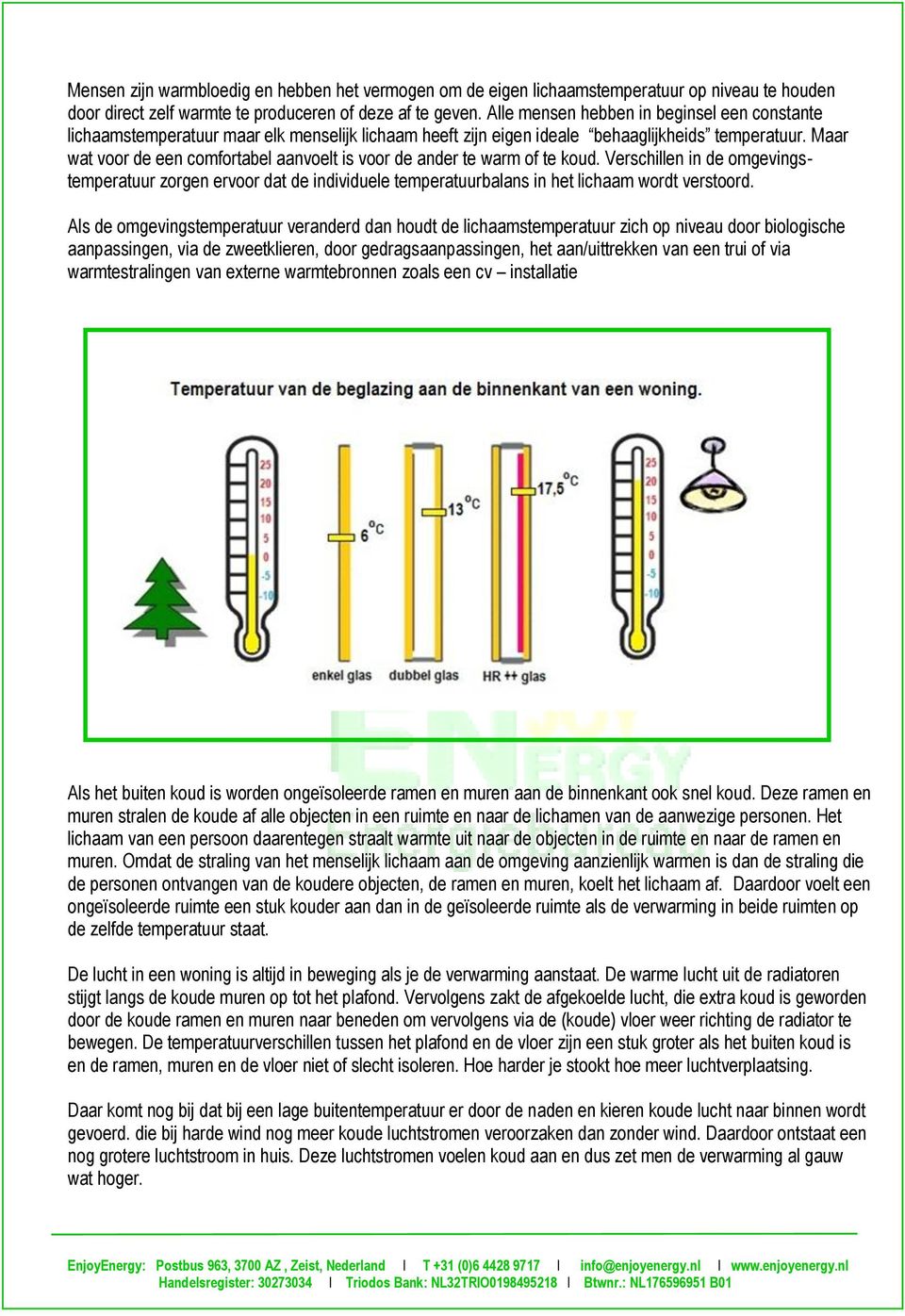 Maar wat voor de een comfortabel aanvoelt is voor de ander te warm of te koud. Verschillen in de omgevingstemperatuur zorgen ervoor dat de individuele temperatuurbalans in het lichaam wordt verstoord.