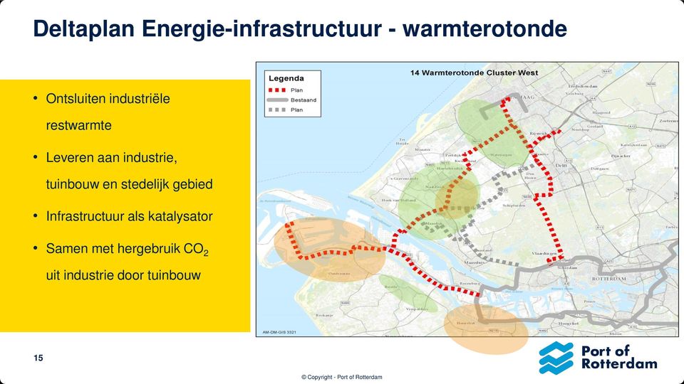 industrie, tuinbouw en stedelijk gebied Infrastructuur