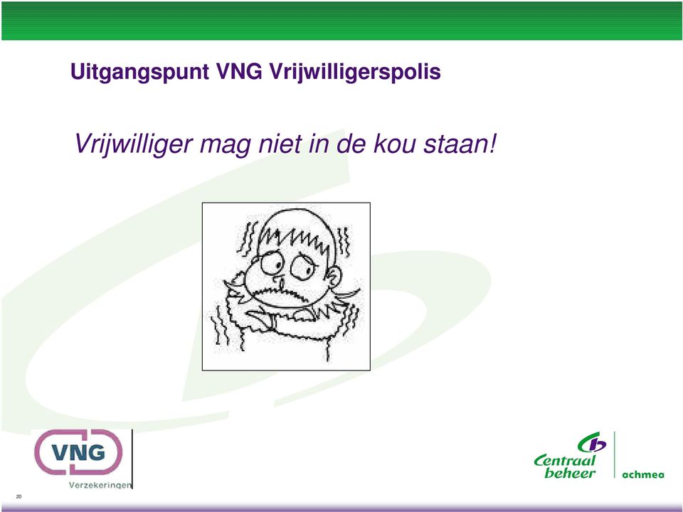 Vrijwilliger mag