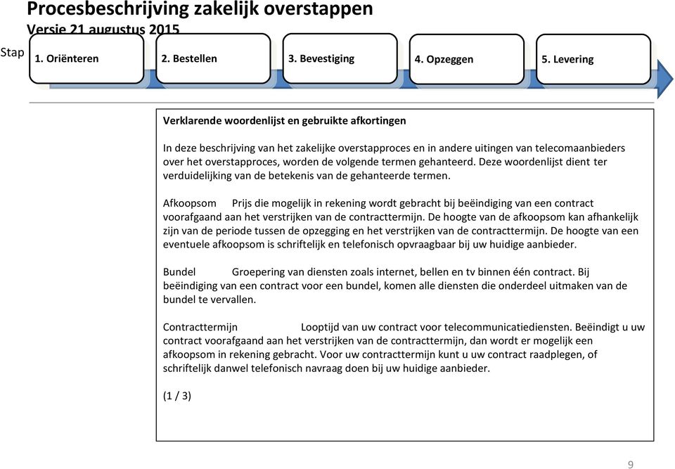 Deze woordlijst dit ter verdidelijking de betekis de gehanteerde term. Afkosom Prijs die mogelijk in reking wordt gebracht beëindiging e contract voorafgd het verstrijk de contracttermijn.