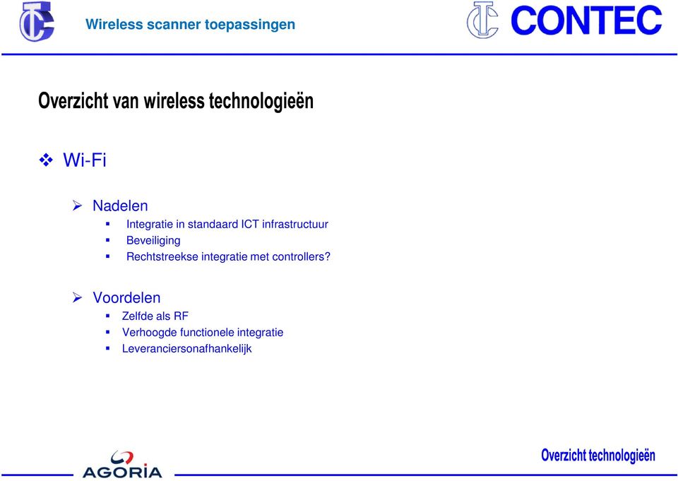 integratie met controllers?