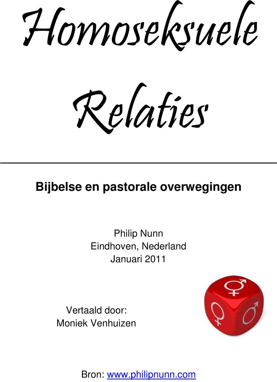 Nederland Januari 2011 Vertaald