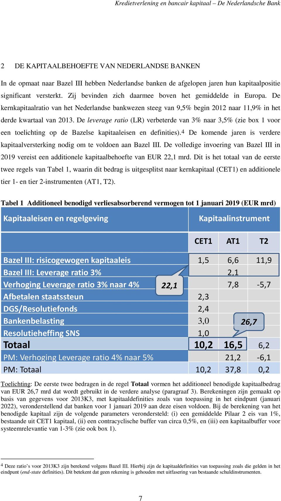 De leverage ratio (LR) verbeterde van 3% naar 3,5% (zie box 1 voor een toelichting op de Bazelse kapitaaleisen en definities).