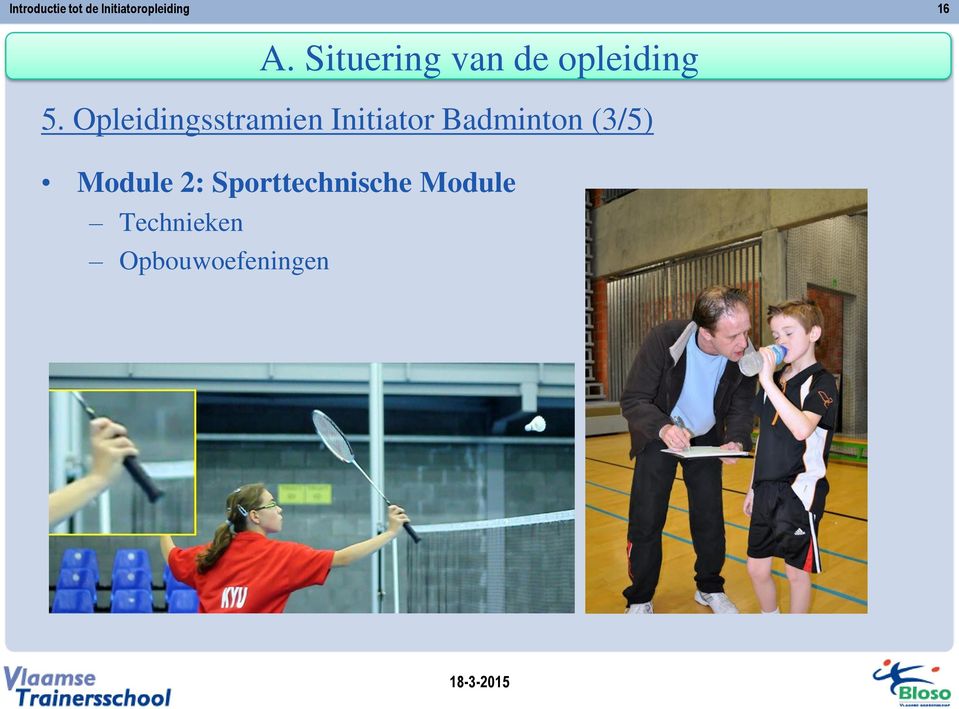 Badminton (3/5) Module 2: