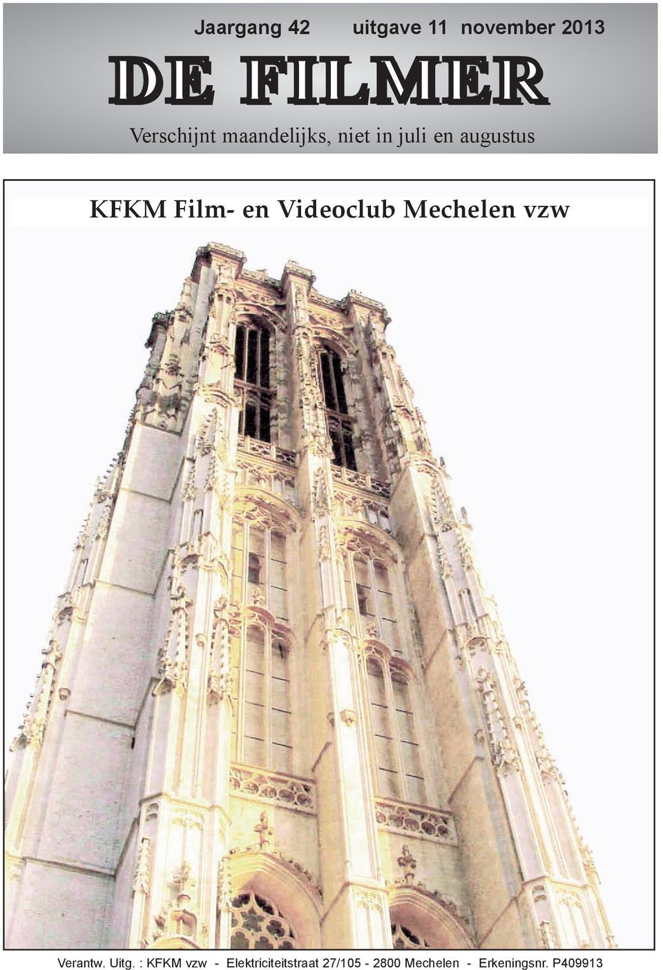 Film- en Videoclub Mechelen vzw Verantw. Uitg.