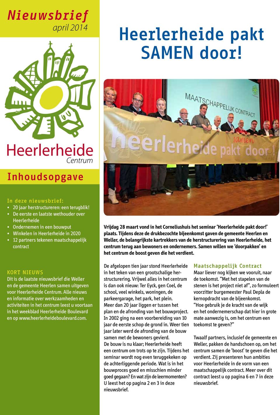 seminar Heerlerheide pakt door! plaats.