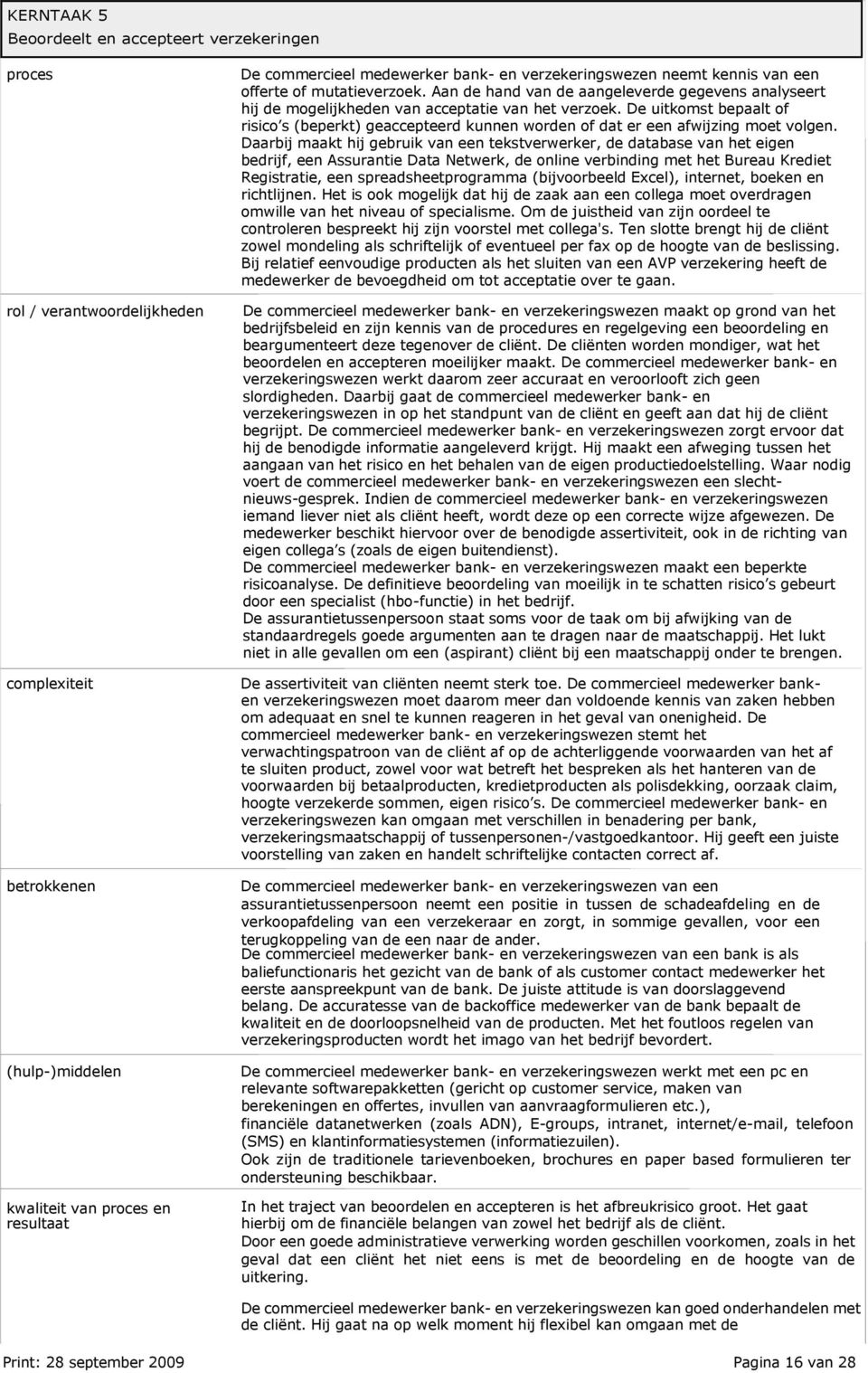 De uitkomst bepaalt of risico s (beperkt) geaccepteerd kunnen worden of dat er een afwijzing moet volgen.