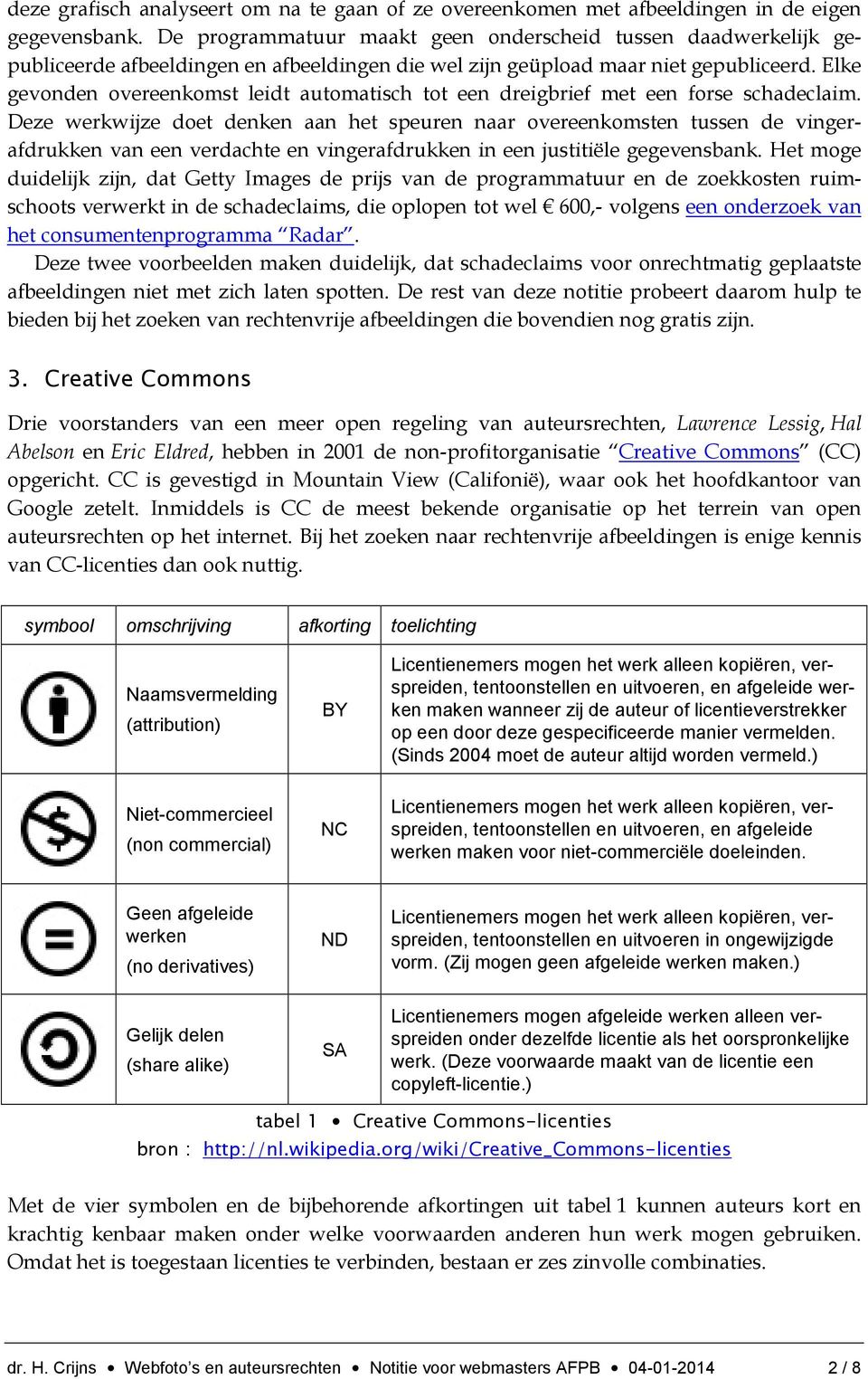 Elke gevonden overeenkomst leidt automatisch tot een dreigbrief met een forse schadeclaim.