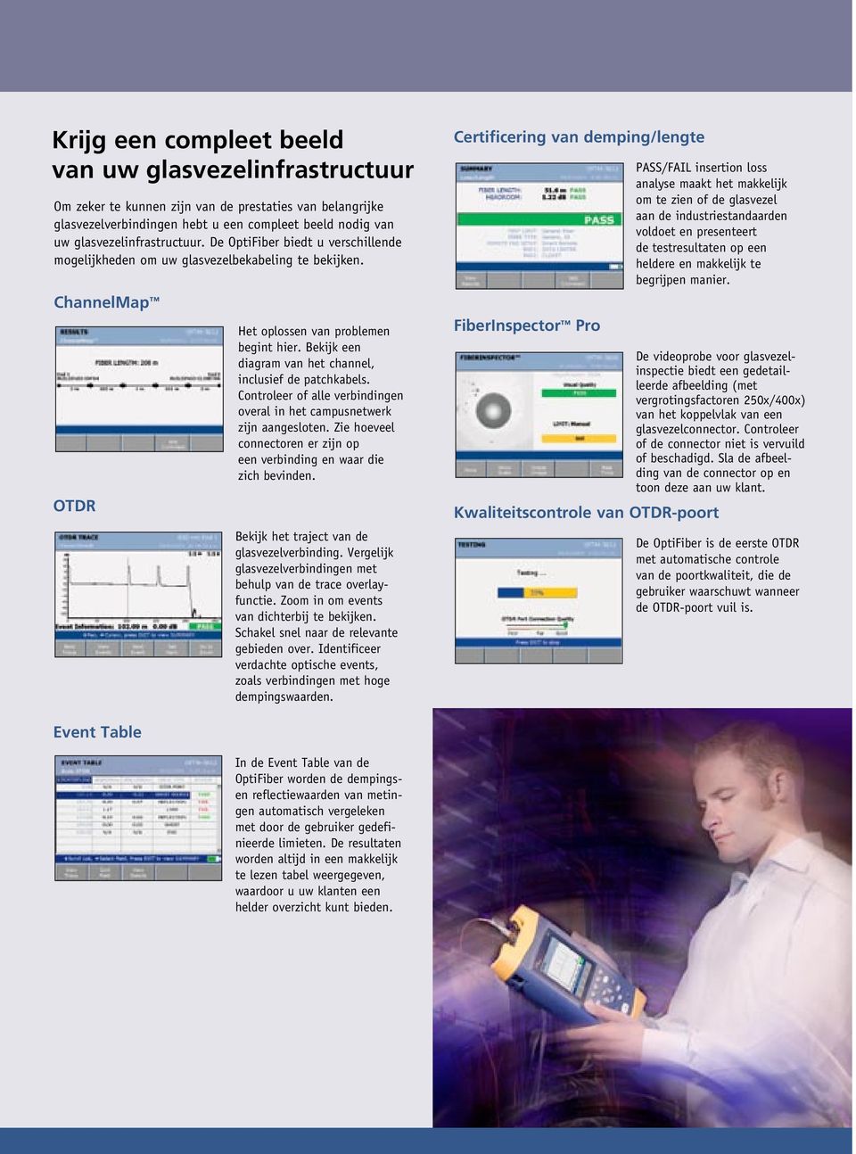 Bekijk een diagram van het channel, inclusief de patchkabels. Controleer of alle verbindingen overal in het campusnetwerk zijn aangesloten.