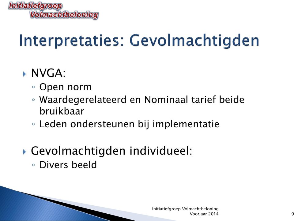 ondersteunen bij implementatie