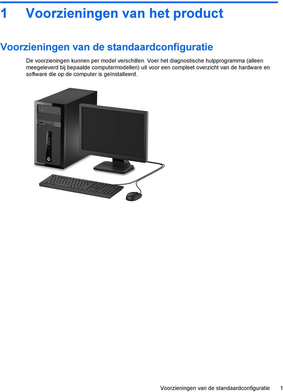 Voer het diagnostische hulpprogramma (alleen meegeleverd bij bepaalde computermodellen)