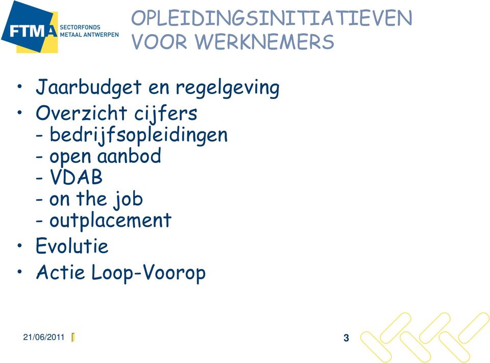 bedrijfsopleidingen - open aanbod - VDAB - on