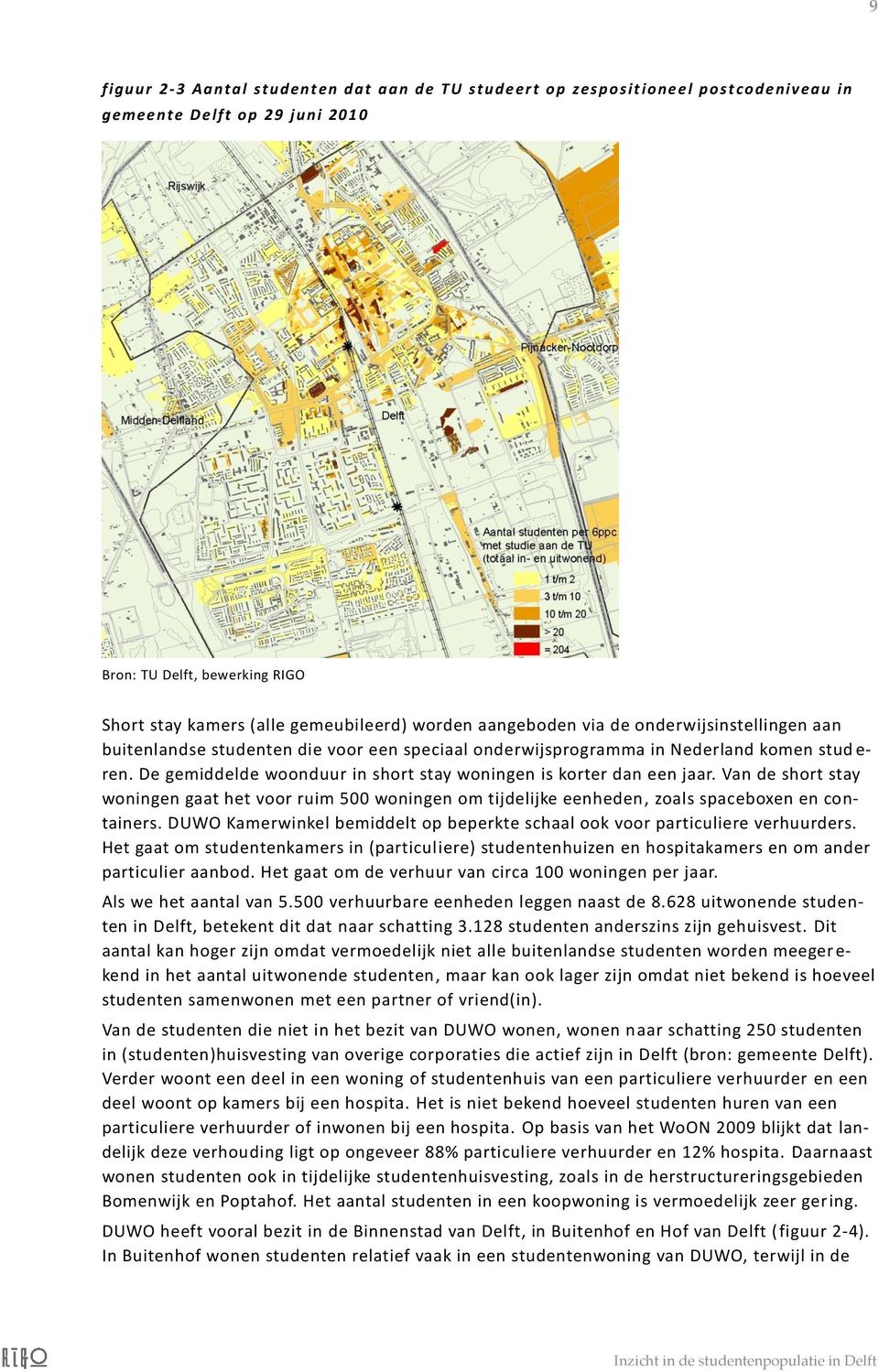 De gemiddelde woonduur in short stay woningen is korter dan een jaar. Van de short stay woningen gaat het voor ruim 500 woningen om tijdelijke eenheden, zoals spaceboxen en containers.