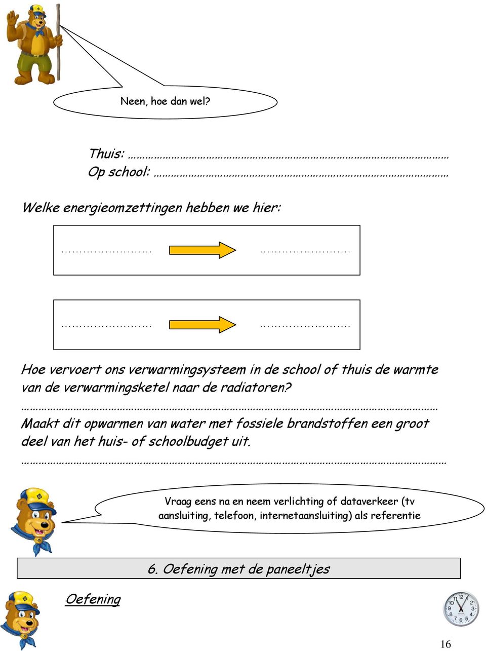 Maakt dit opwarmen van water met fossiele brandstoffen een groot deel van het huis- of schoolbudget uit.