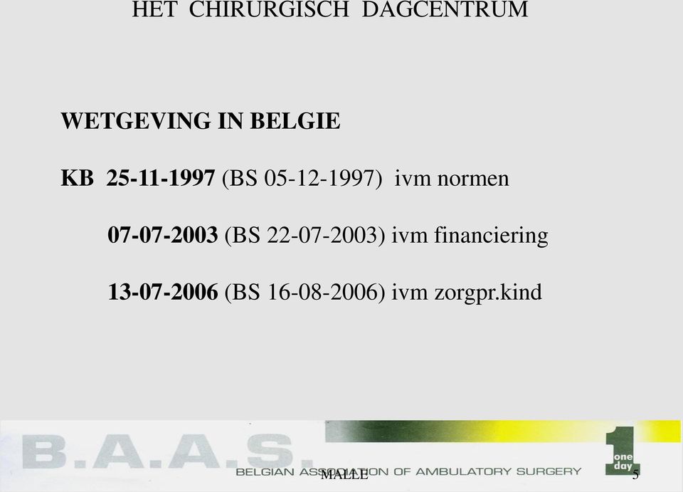 22-07-2003) ivm financiering