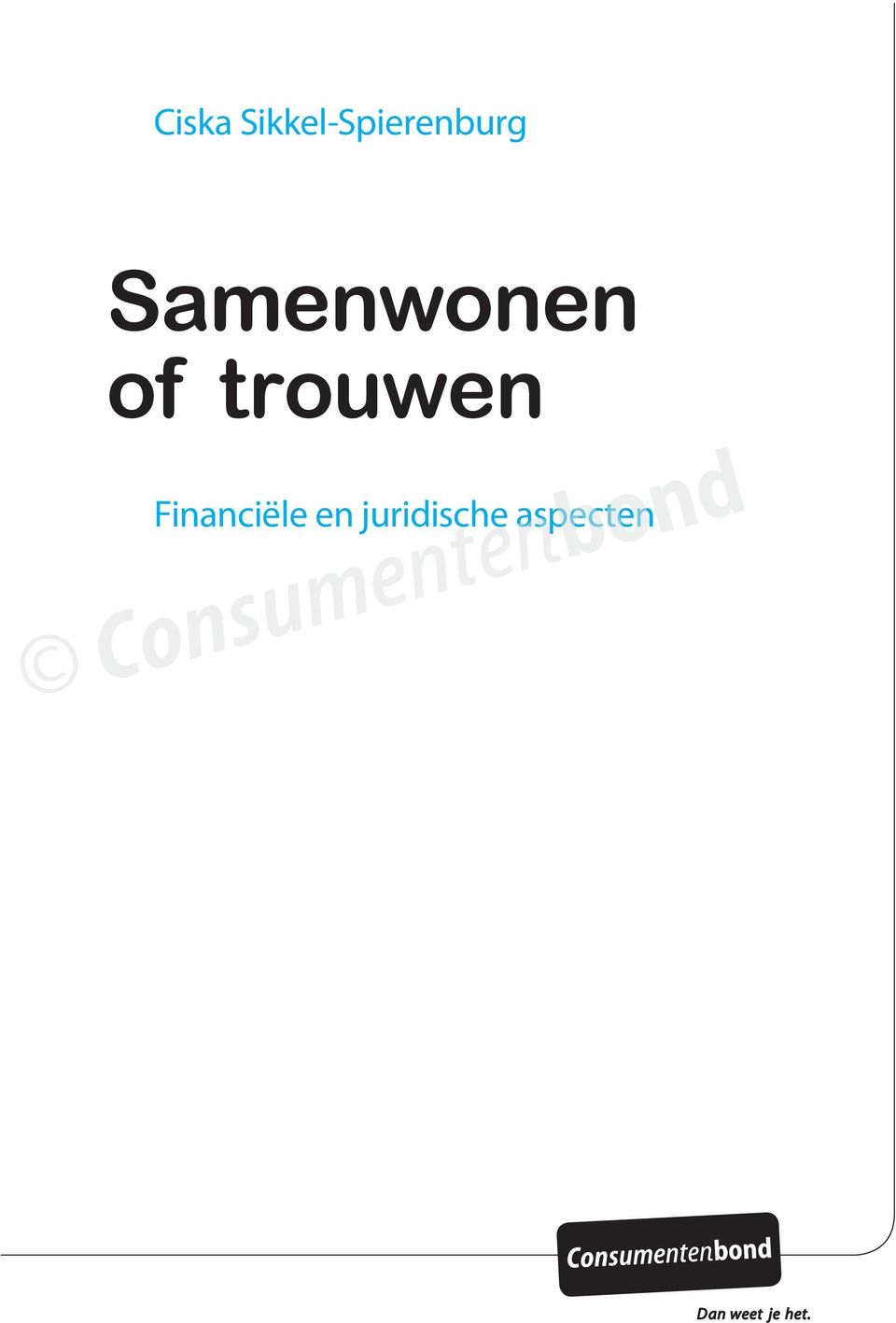 Samenwonen of