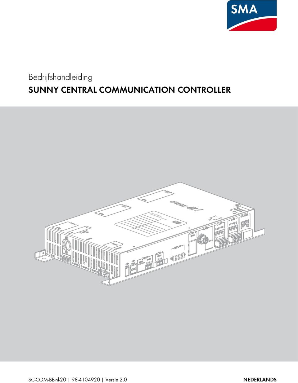 CONTROLLER SC-COM-BE-nl-20