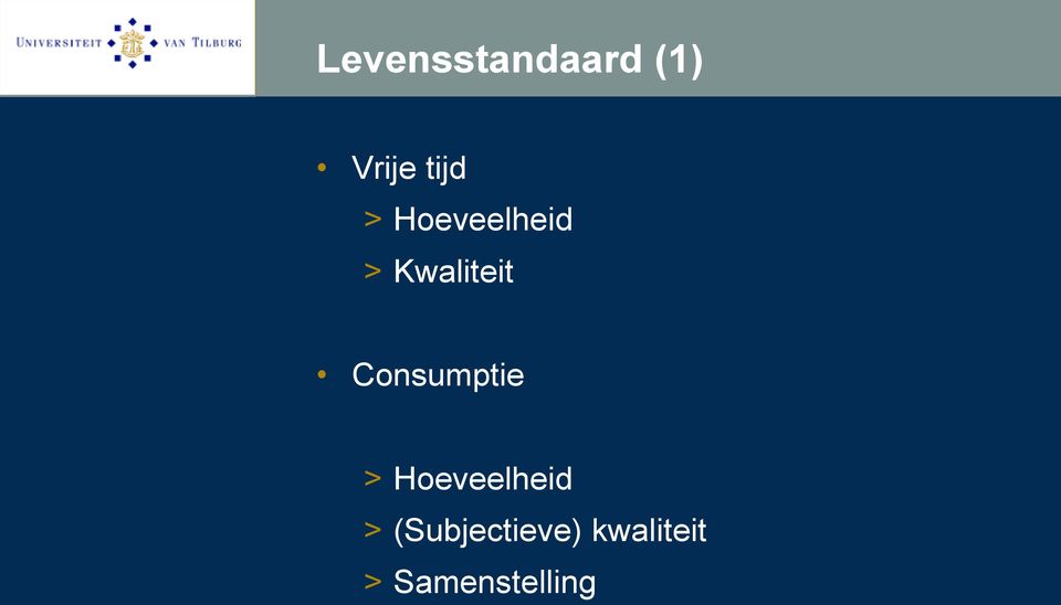 Consumptie > Hoeveelheid >