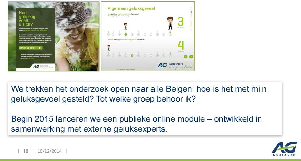 Begin 2015 lanceren we een publieke online module