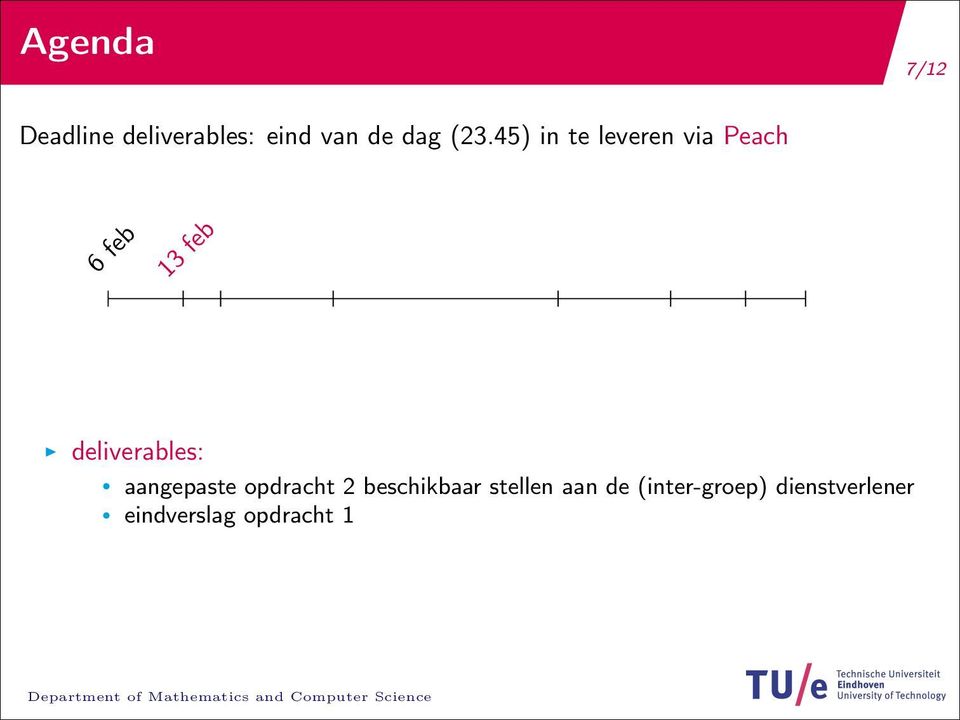 deliverables: aangepaste opdracht 2 beschikbaar