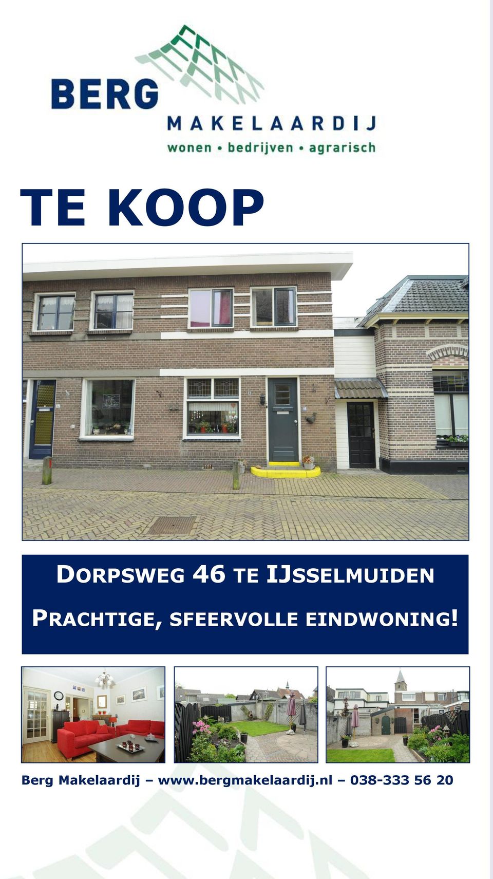 SFEERVOLLE EINDWONING!