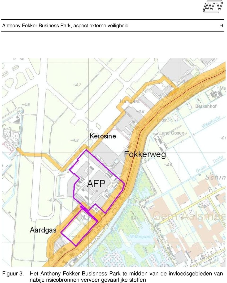 Het Anthony Fokker Busisness Park te midden