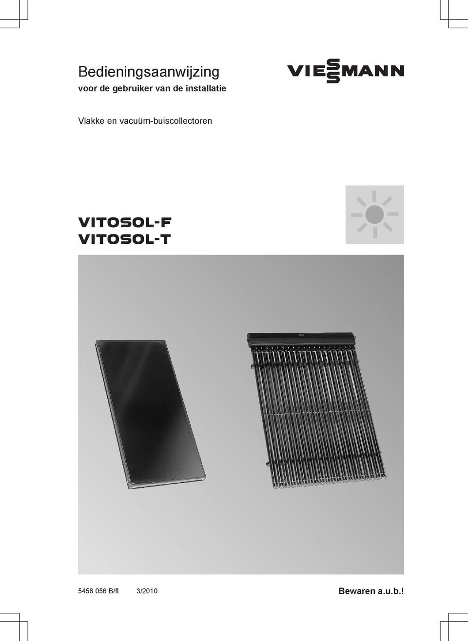 vacuüm-buiscollectoren VITOSOL-F