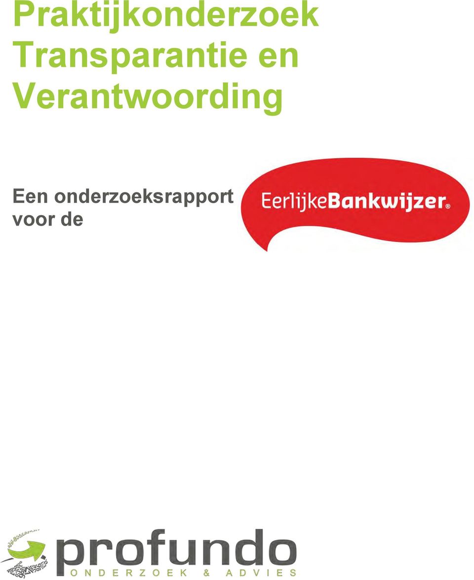 Verantwoording Een