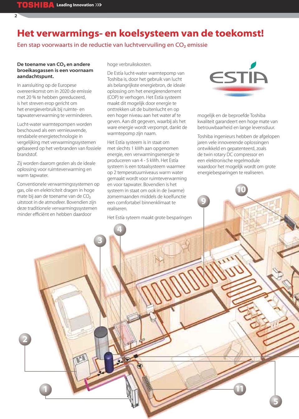 Lucht-water warmtepompen worden beschouwd als een vernieuwende, rendabele energietechnologie in vergelijking met verwarmingssystemen gebaseerd op het verbranden van fossiele brandstof.