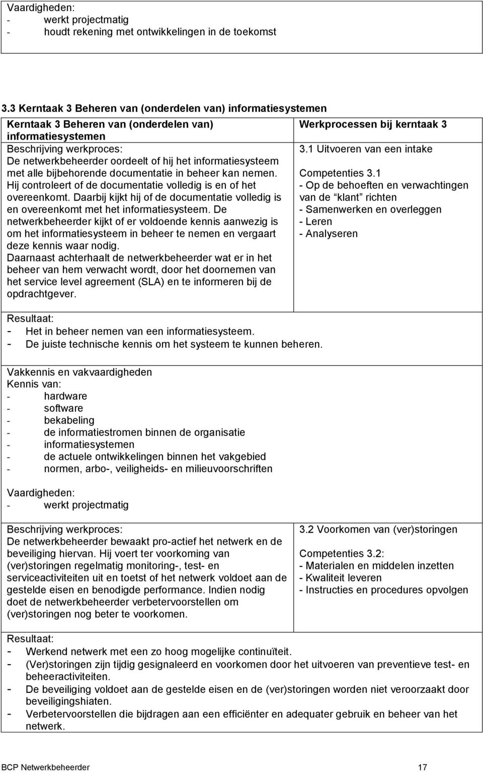 documentatie in beheer kan nemen. Hij controleert of de documentatie volledig is en of het overeenkomt. Daarbij kijkt hij of de documentatie volledig is en overeenkomt met het informatiesysteem.