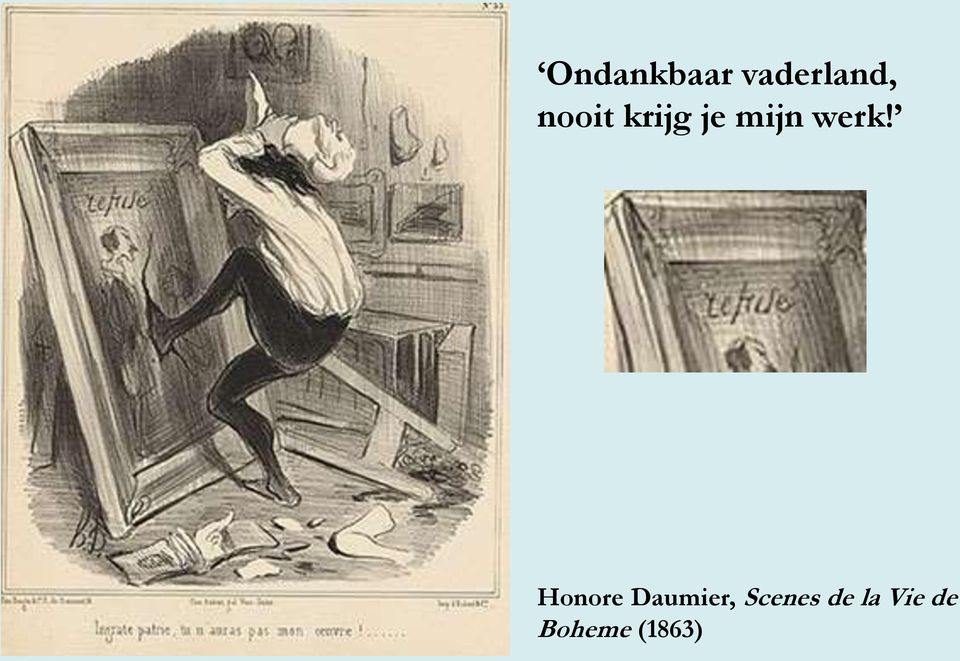 Honore Daumier, Scenes