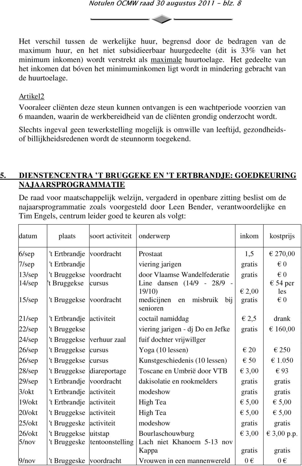 huurtoelage. Het gedeelte van het inkomen dat bóven het minimuminkomen ligt wordt in mindering gebracht van de huurtoelage.