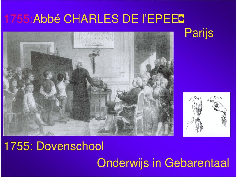 1755: Dovenschool