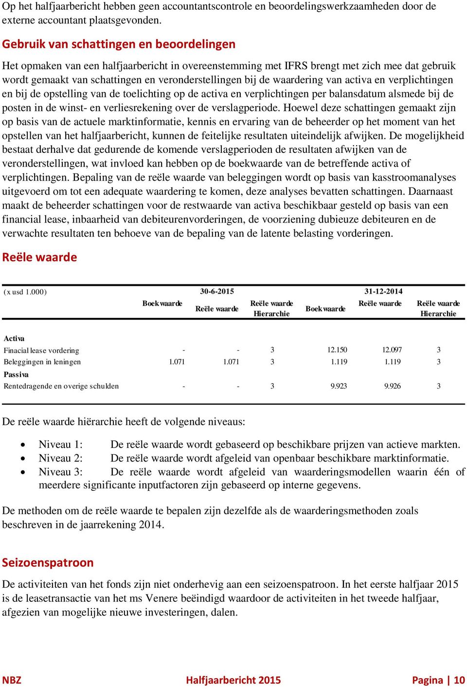 waardering van activa en verplichtingen en bij de opstelling van de toelichting op de activa en verplichtingen per balansdatum alsmede bij de posten in de winst- en verliesrekening over de