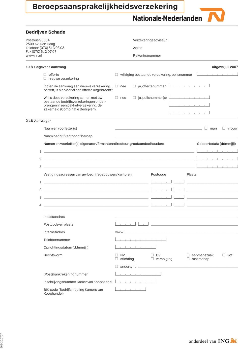 offertenummer MNNNNNNNP betreft, is hiervoor al een offerte uitgebracht?