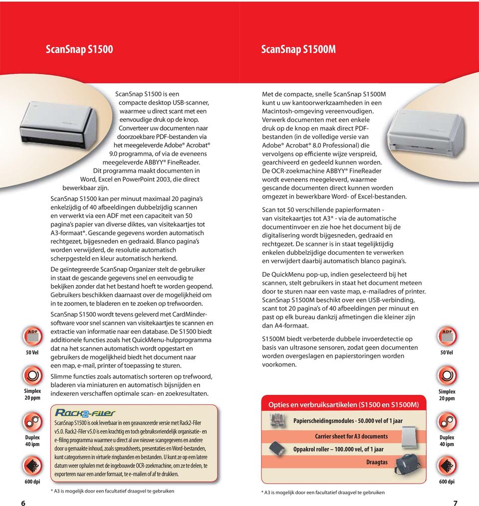 Dit programma maakt documenten in Word, Excel en PowerPoint 2003, die direct bewerkbaar zijn.