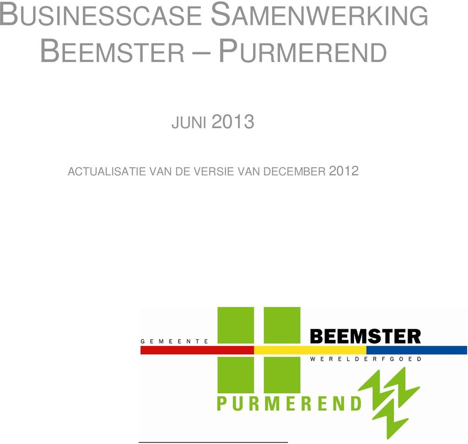 PURMEREND JUNI 2013