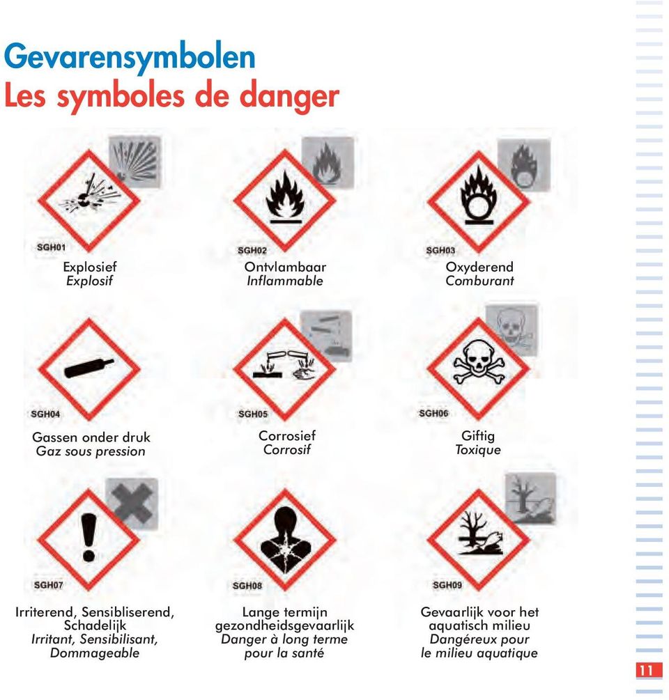 Sensibliserend, Schadelijk Irritant, Sensibilisant, Dommageable Lange termijn