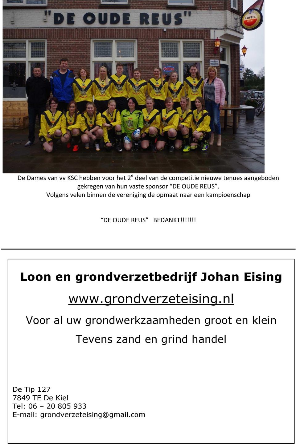 !!!!!! Loon en grondverzetbedrijf Johan Eising www.grondverzeteising.