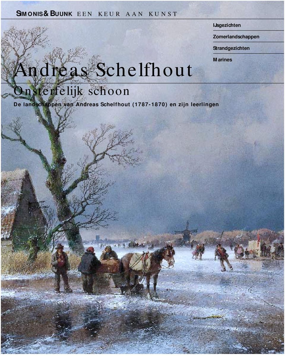 van Andreas Schelfhout (1787-1870) en zijn