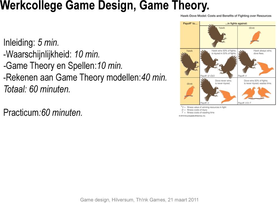-Game Theory en Spellen:1 min.
