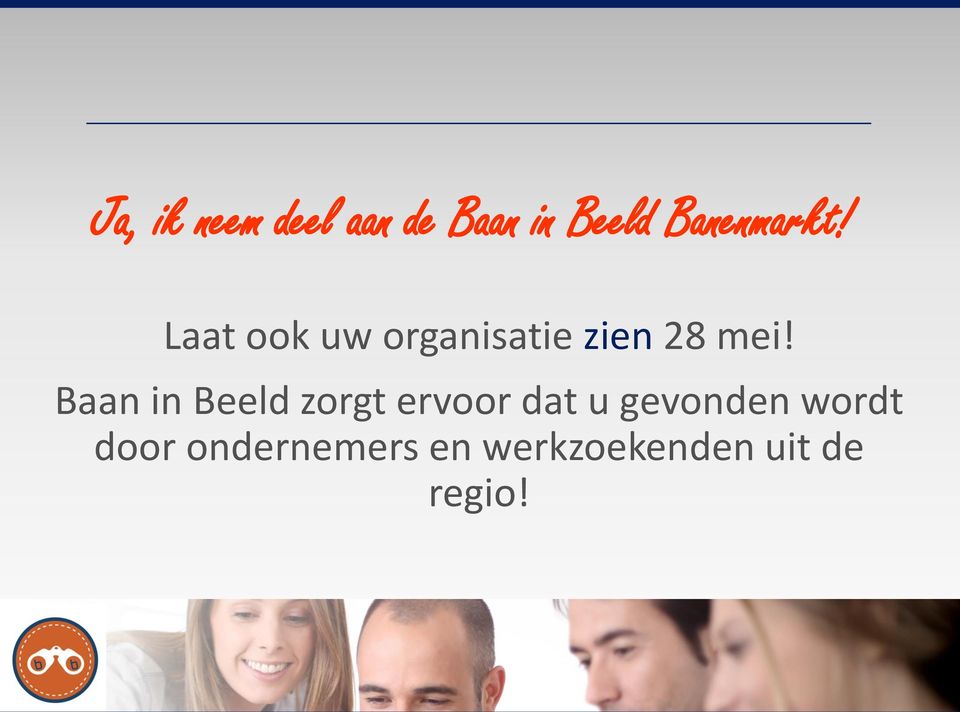 Laat ook uw organisatie zien 28 mei!