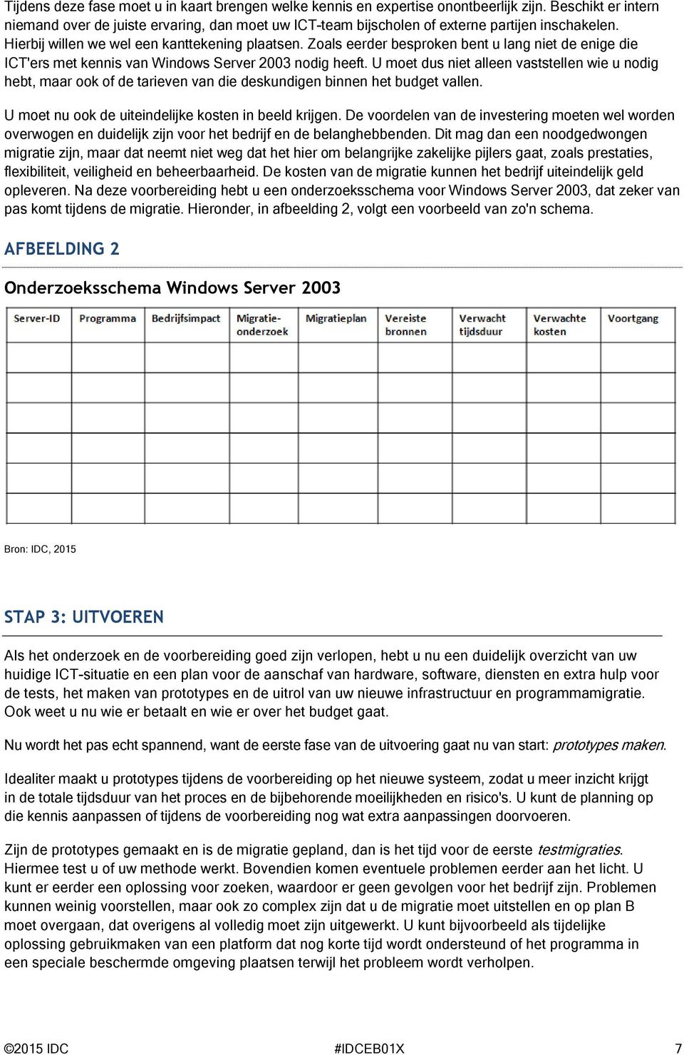 Zoals eerder besproken bent u lang niet de enige die ICT'ers met kennis van Windows Server 2003 nodig heeft.